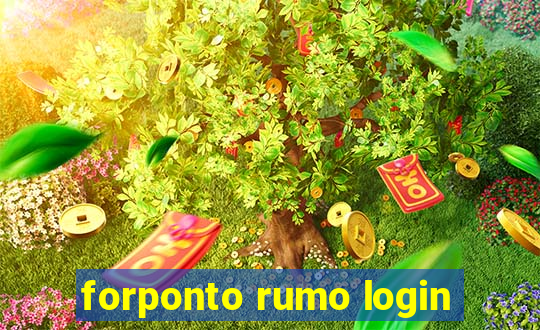 forponto rumo login